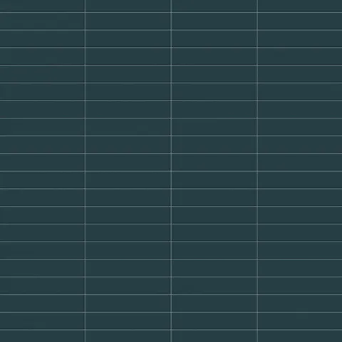Reagan 2 x 10 Glossy Ceramic Tile in Teal