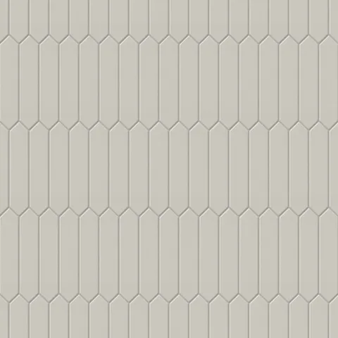 Reagan 2 x 10 Matte Ceramic Picket Tile in Gris