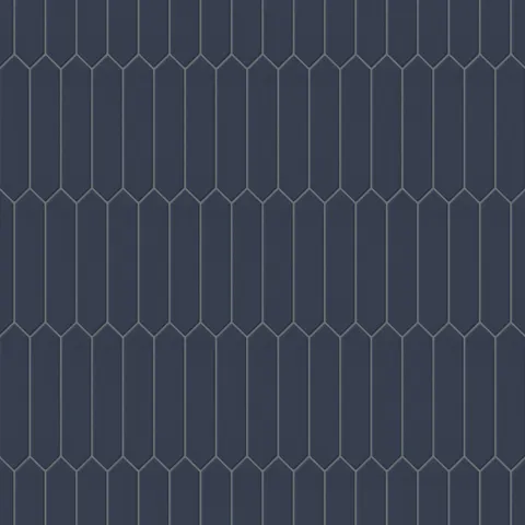 Reagan 2 x 10 Matte Ceramic Picket Tile in Navy