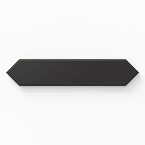 Reagan 2 x 10 Matte Ceramic Picket Tile in Midnight