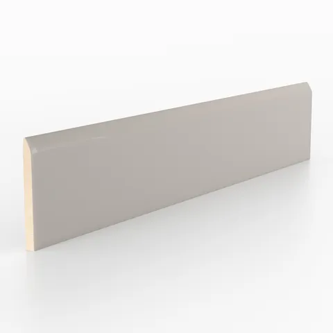 Reagan 2 x 10 Glossy Ceramic Bullnose Tile in Acero
