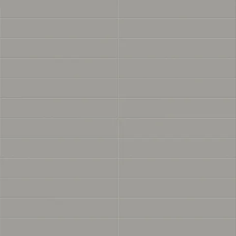 Reagan 4 x 24 Matte Porcelain Tile in Acero