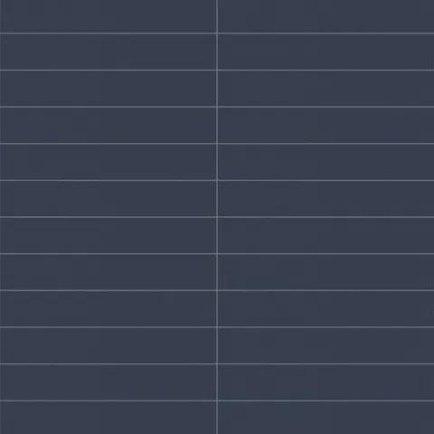 Reagan 4 x 24 Matte Porcelain Tile in Navy