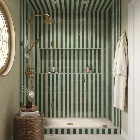 Annalise 12 x 24 Matte Porcelain Tile in Arena