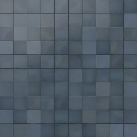 Ellie 5 x 5 Matte Ceramic Tile in Denim