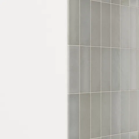 Ellie 2.5 x 8 Bullnose Matte Porcelain Tile in Pebble