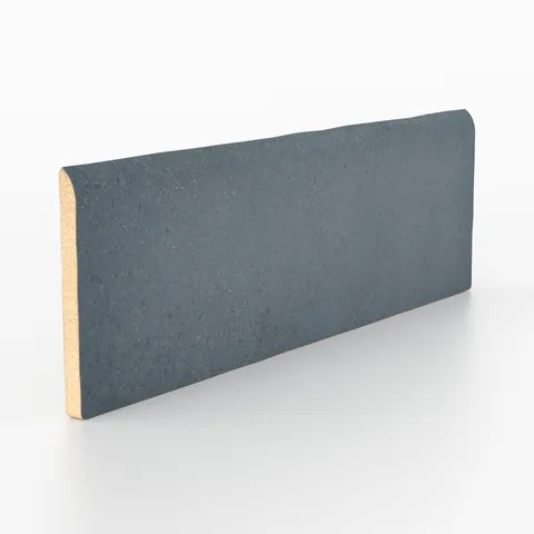 Ellie 2.5 x 8 Bullnose Matte Porcelain Tile in Denim