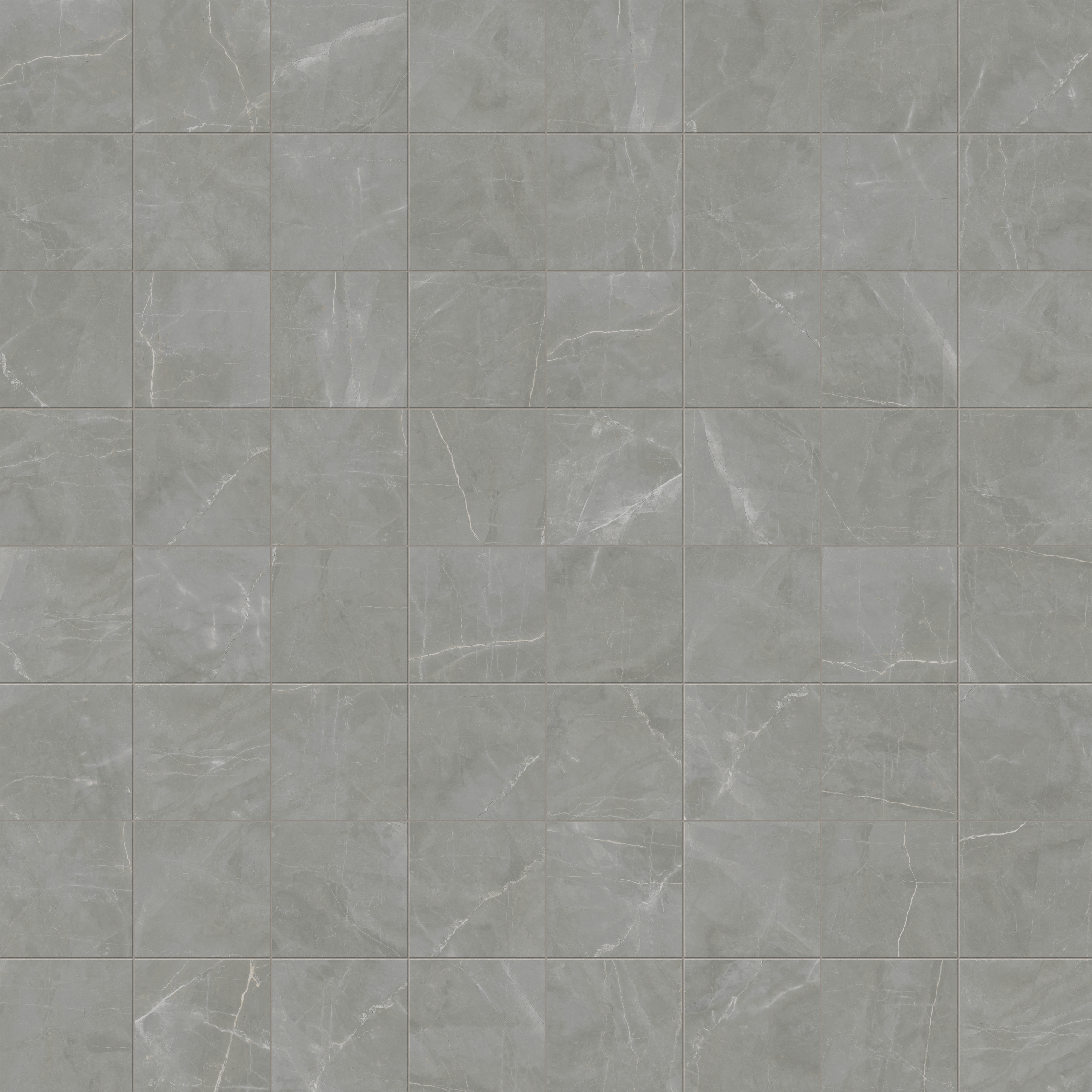 Leona 12 x 12 Matte Porcelain Tile in Amani Grey | Edward Martin