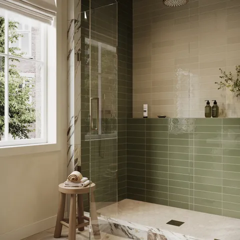 Leona 12 x 12 Matte Porcelain Tile in Marfil