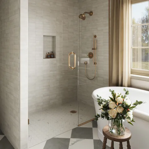 Natasha 0.5 x 8 Jolly Matte Ceramic Tile Trim in Oat