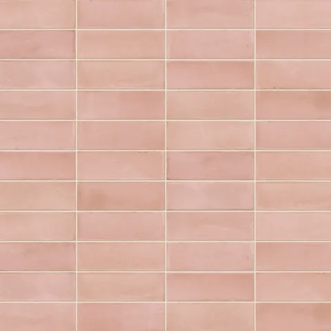 Natasha 2 x 6 Matte Porcelain Tile in Blush