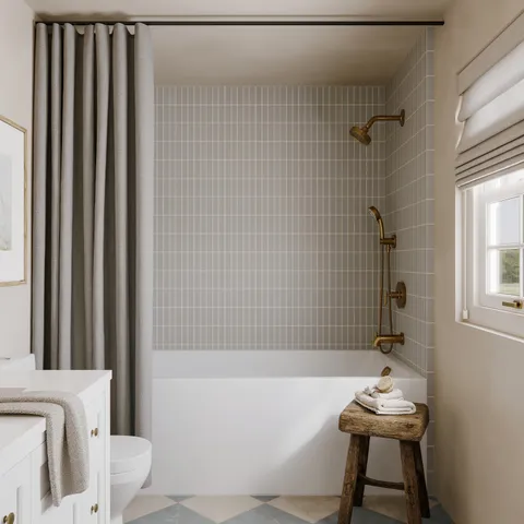 Dani 1.6 x 5 Matte Ceramic Tile in Ice Grey