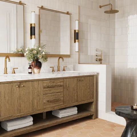 Jojo 2 x 6.3 Glossy Ceramic Tile in Ivory