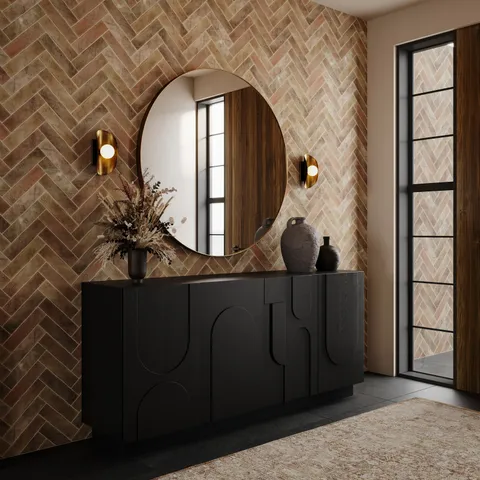 Everett 2 x 10 Matte Ceramic Tile in Almond