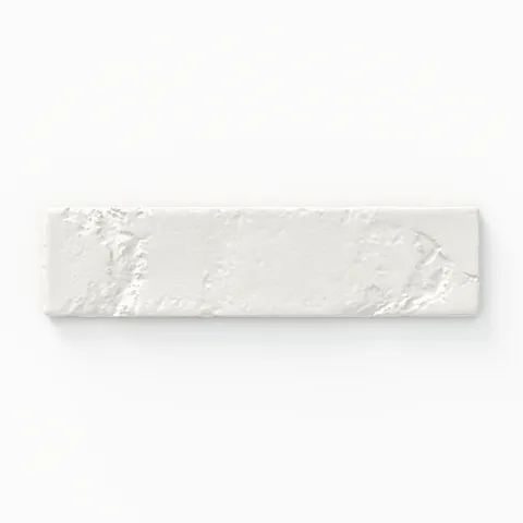 Everett 2 x 10 Glossy Ceramic Tile in White