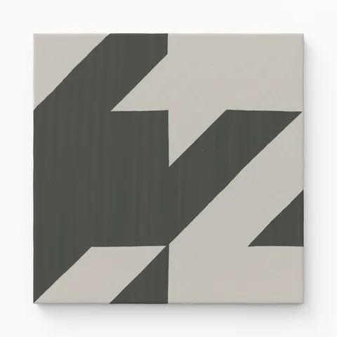 Brielle 8 x 8 Matte Porcelain Tile in Silhouette
