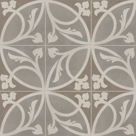 Brielle 8 x 8 Matte Porcelain Tile in Nouveau Stone
