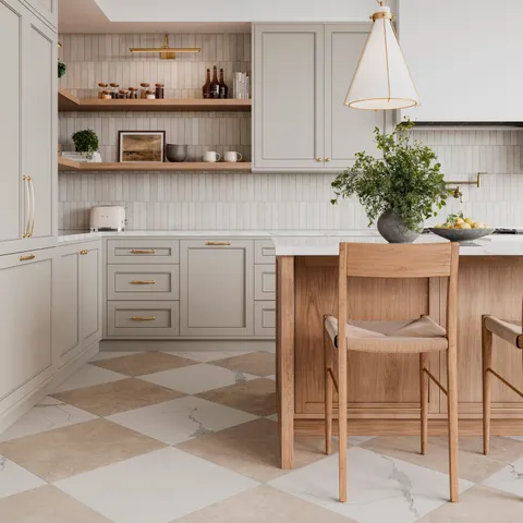 Juliet 2.5 x 10 Matte Porcelain Tile in Pearl
