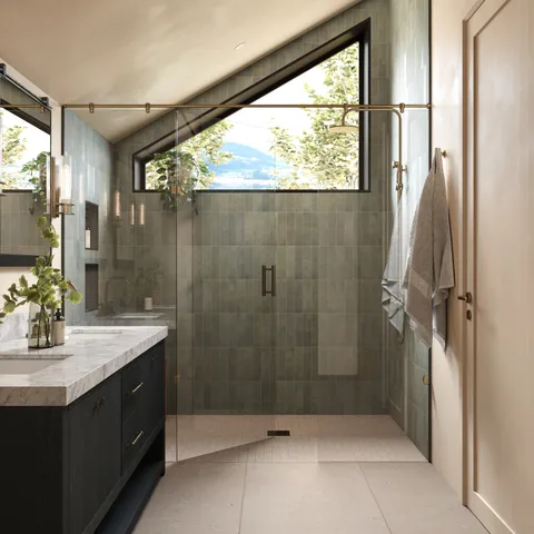 Juliet 2.5 x 10 Matte Porcelain Tile in Olive