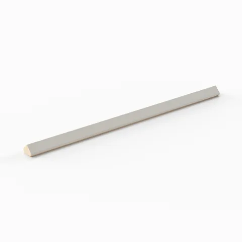 Dani 0.3 x 5 Trim Matte Ceramic Tile in Ice Grey