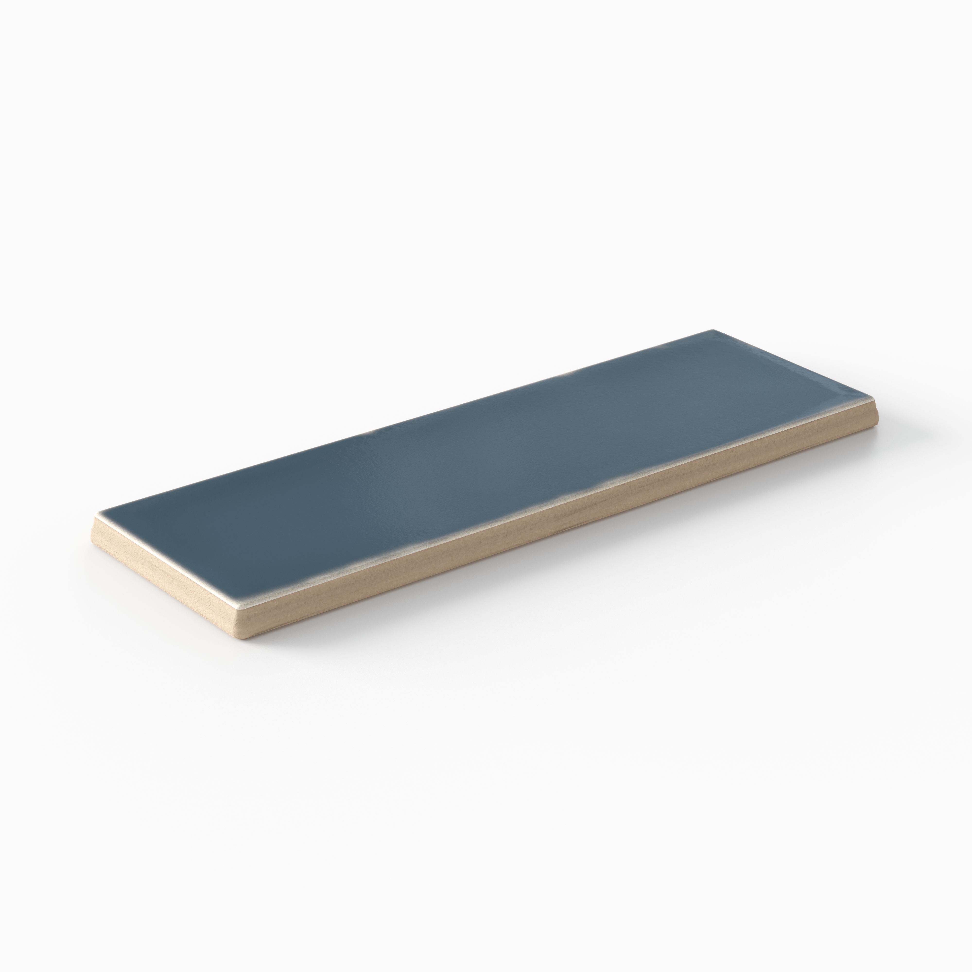 Dani 1.6 x 5 Matte Ceramic Tile in Denim | Edward Martin