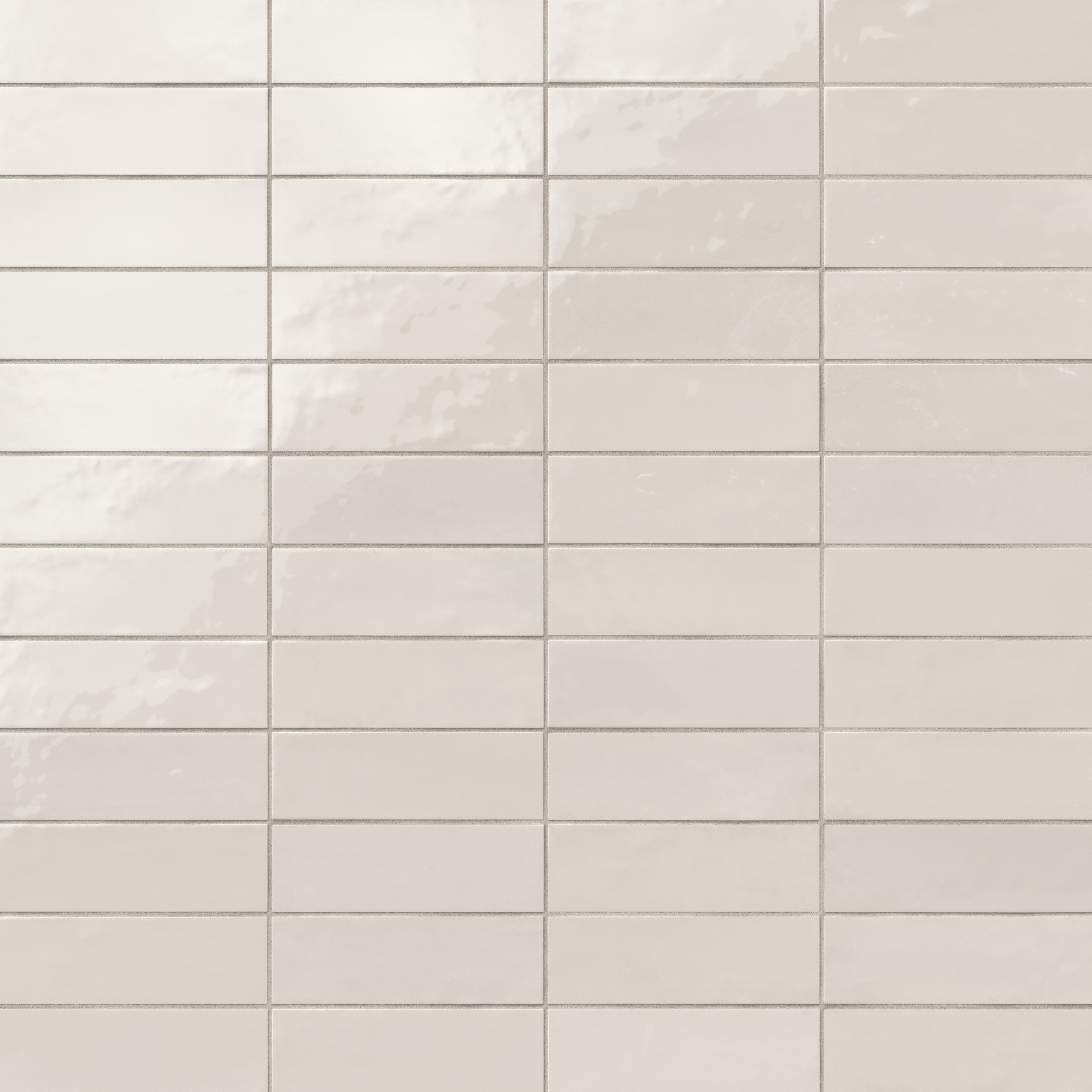 Cleo 2 x 6 Glossy Ceramic Tile in Cloud | Edward Martin