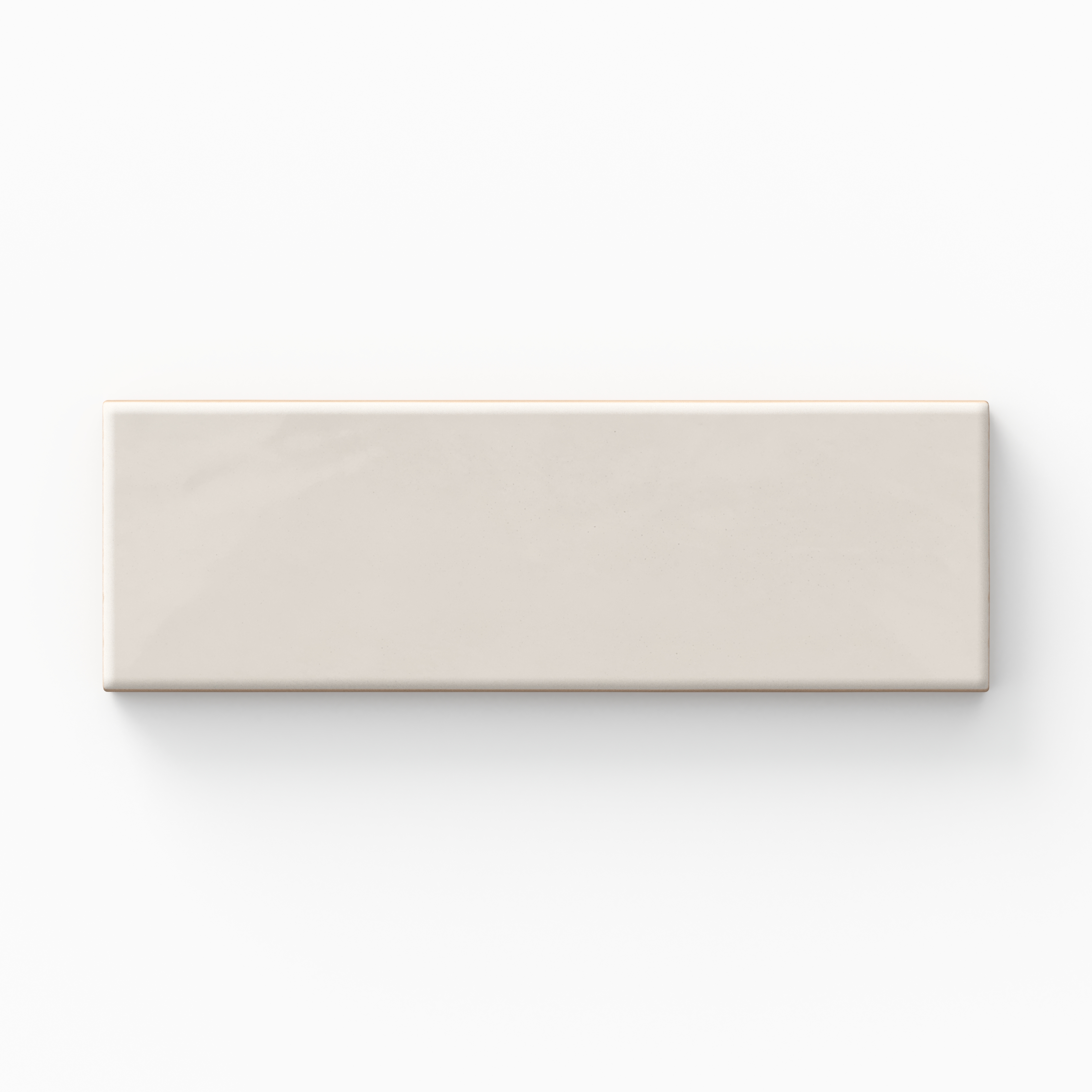Cleo 2 x 6 Glossy Ceramic Tile in Cream | Edward Martin