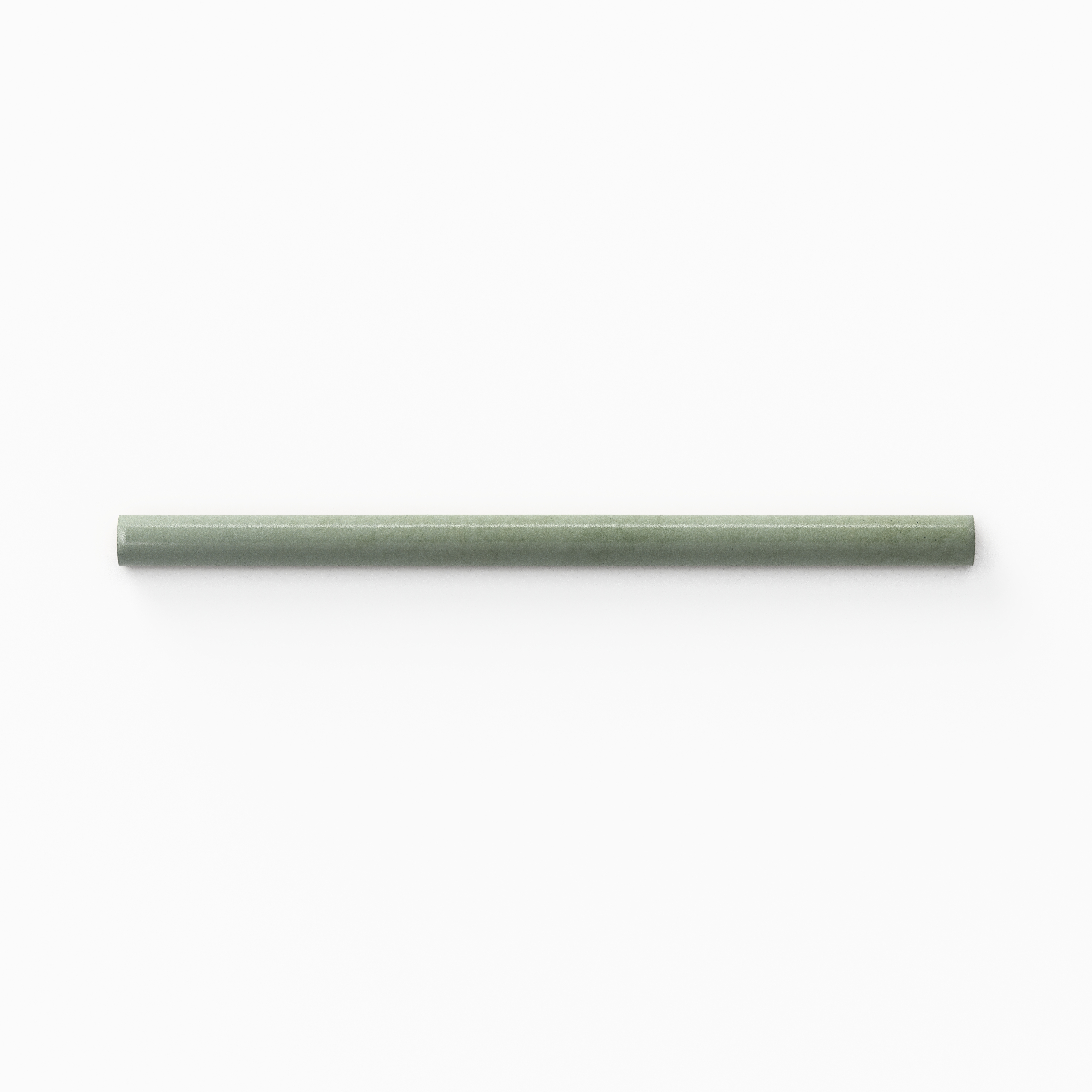 Ceramic Rounded Edge Cleo 0.43 x 6.3 Glossy Ceramic Rounded Edge Tile in Clover | Edward Martin