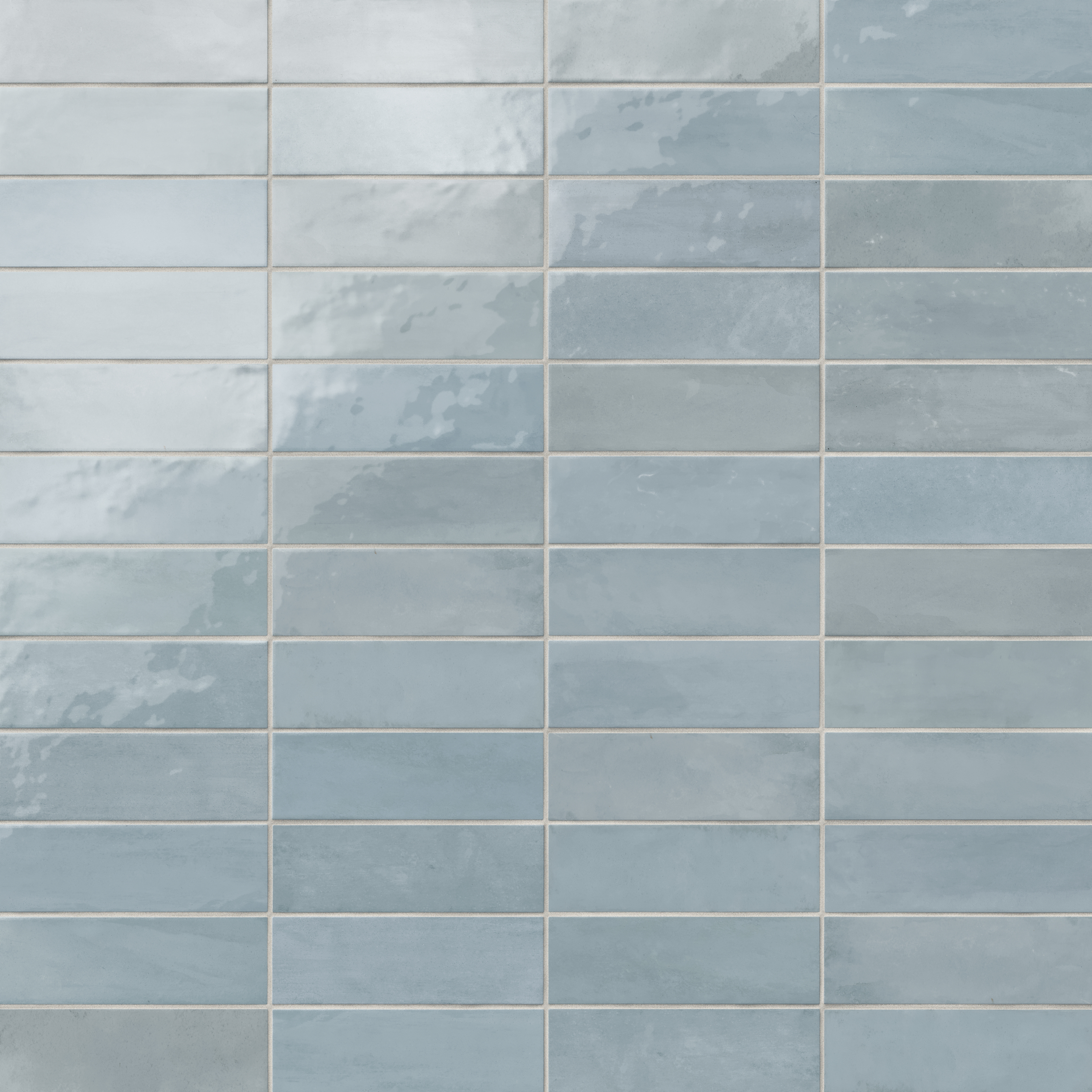 Cleo 2 x 6 Glossy Ceramic Tile in Sky | Edward Martin
