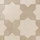 Frosted Linen Star and Sahara Sand Cross