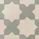 Frosted Linen Star and Soft Sage Cross