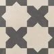 Frosted Linen Star and Midnight Slate Cross