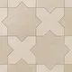 Almond Mist Star and Frosted Linen Cross