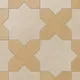 Almond Mist Star and Golden Sky Cross