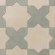 Almond Mist Star and Soft Sage Cross