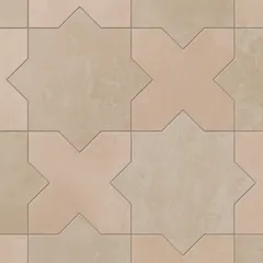 Sahara Sand Star and Dusty Rose Cross