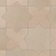 Sahara Sand Star and Dusty Rose Cross