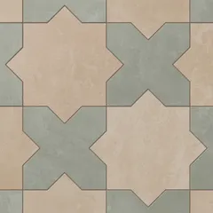 Sahara Sand Star and Soft Sage Cross