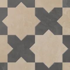 Sahara Sand Star and Midnight Slate Cross