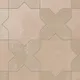 Dusty Rose Star and Sahara Sand Cross
