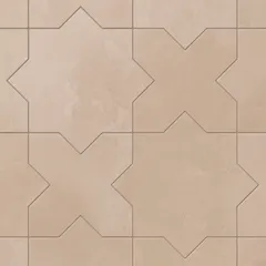Dusty Rose Star and Dusty Rose Cross