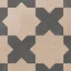Dusty Rose Star and Midnight Slate Cross