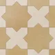 Golden Sky Star and Frosted Linen Cross