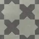Soft Sage Star and Midnight Slate Cross