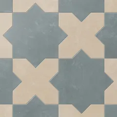 Saltwater Star and Almond Mist Cross