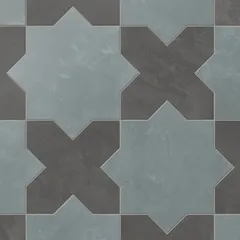 Saltwater Star and Midnight Slate Cross