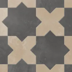 Midnight Slate Star and Sahara Sand Cross
