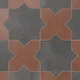 Midnight Slate Star and Burnt Umber Cross