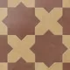 Burnt Umber Star and Golden Sky Cross