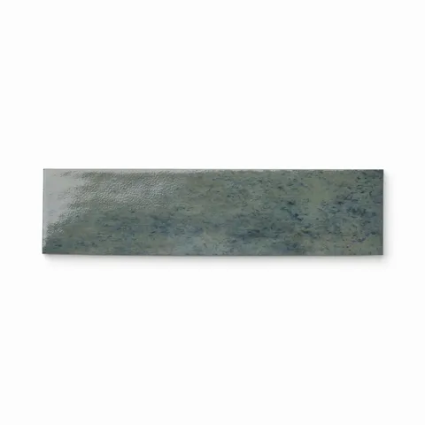 Colby 2 x 10 Glossy Porcelain Subway Tile in Denim